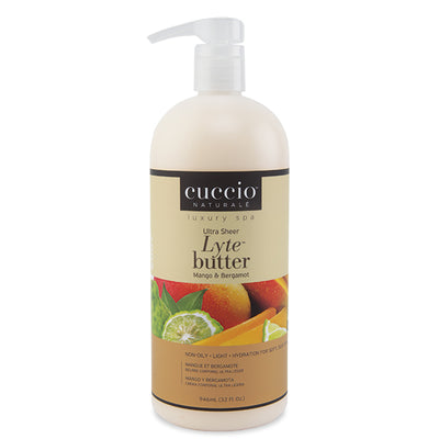 Body Butter Lyte Mango & Bergamot 946ml Cuccio
