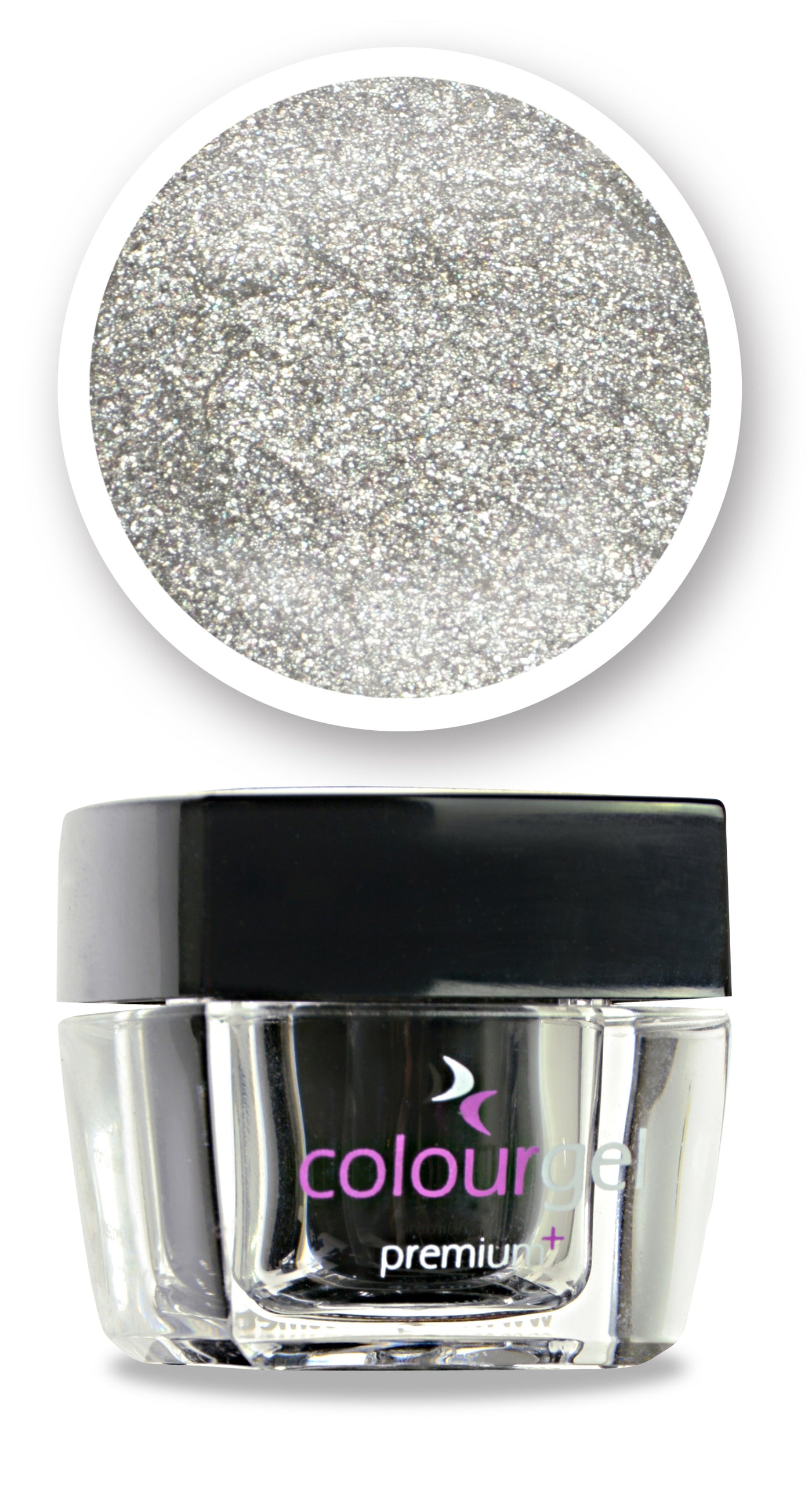 Colourgel Premium+ 4.5ml 214 Diamond Silver