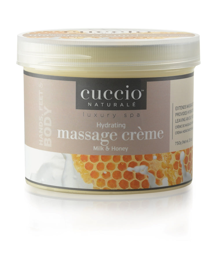 Massage Creme Milk & Honey 750g Cuccio