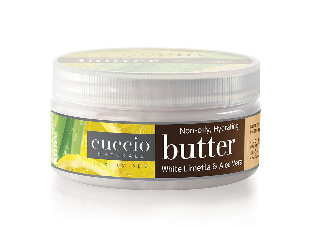 Body Butter White Limetta & Aloe Vera 226g Cuccio