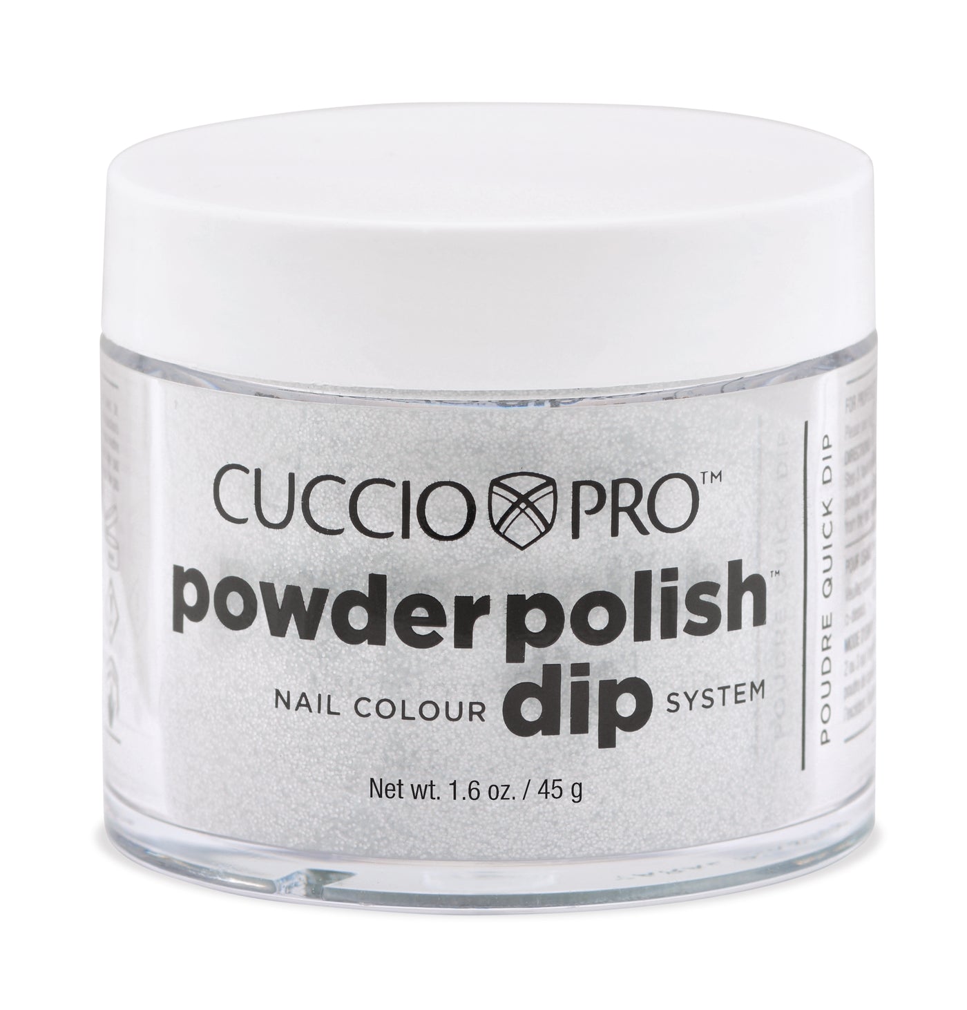 CP Dipping Powder 45g 5538 Silver w/Silver Glitter