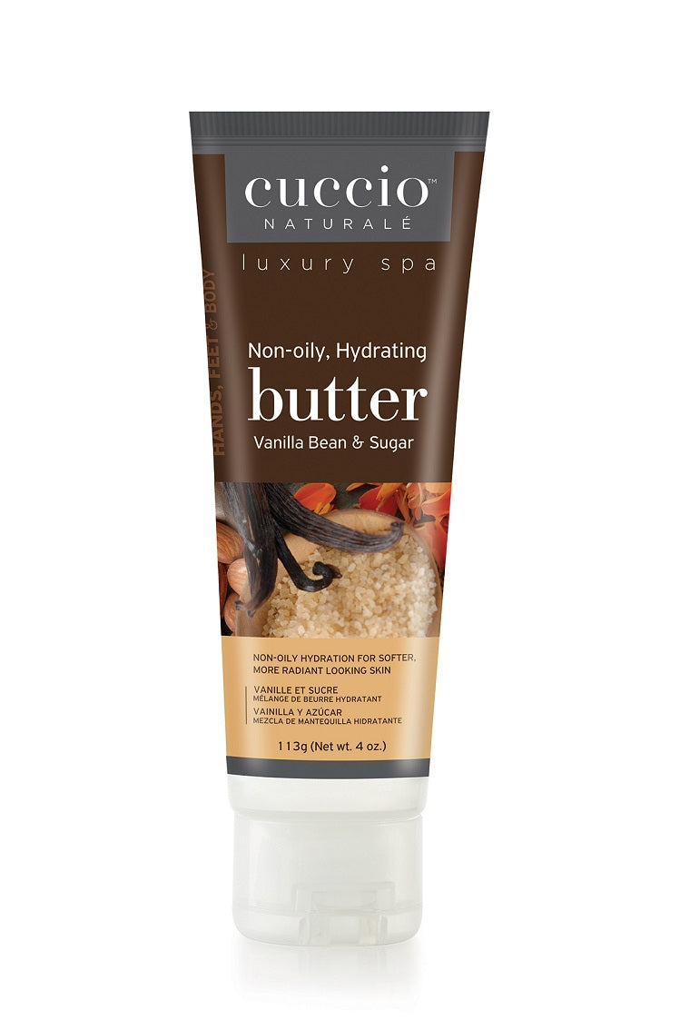 Body Butter Tube Vanilla Bean & Sugar 113g Cuccio