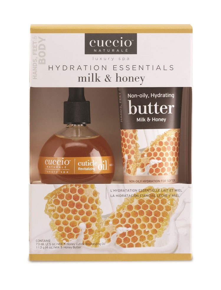 Geschenkset Milk & Honey - Hydration Kit Cuccio