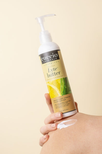 Body Butter Lyte White Limetta & Aloe Vera 237ml Cuccio