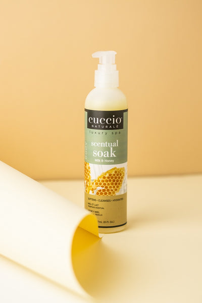 Handbad Soft Soak 3-1 Milk & Honey 237ml Cuccio