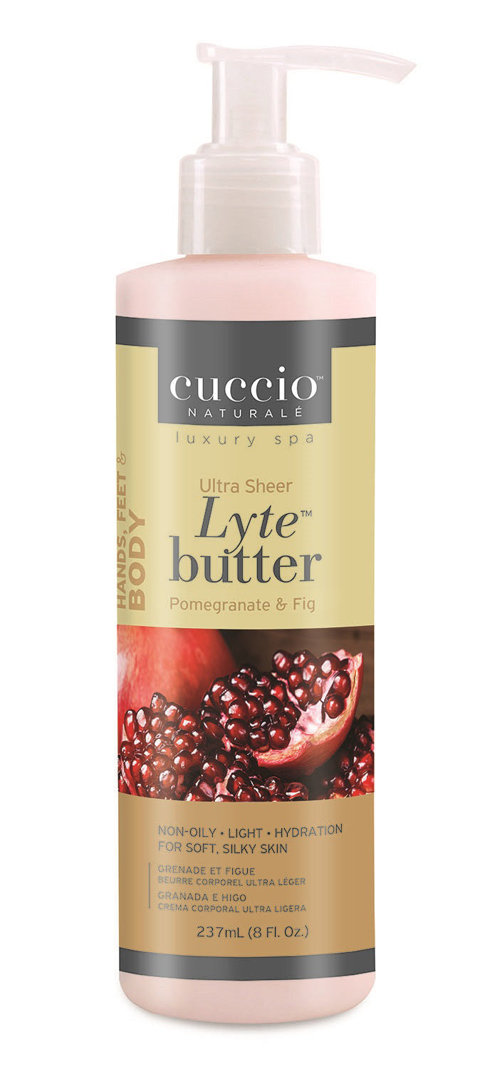 Body Butter Lyte Pomegranate & Acai 237ml Cuccio